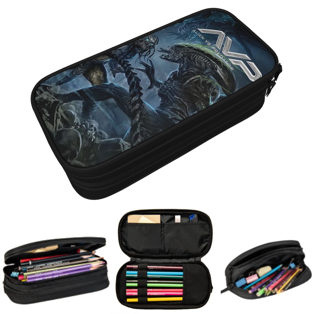 Office Supply Vs Stationery - Alien Vs Predator Game Etui voor