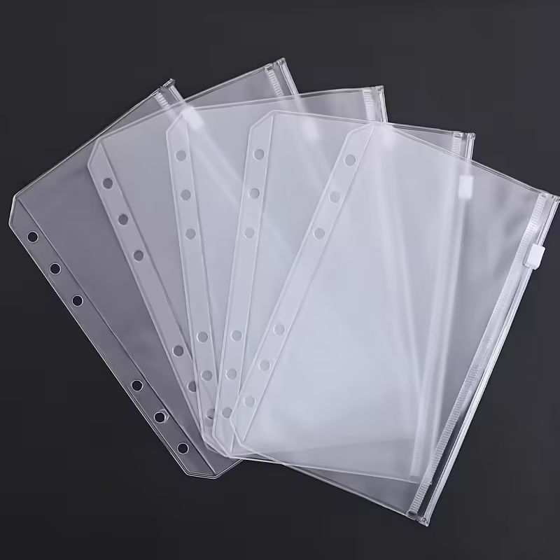 Portfolio Folder Zip - A5/A6/A7 Bindmiddel Zakken Bindmiddel Rits Mappen