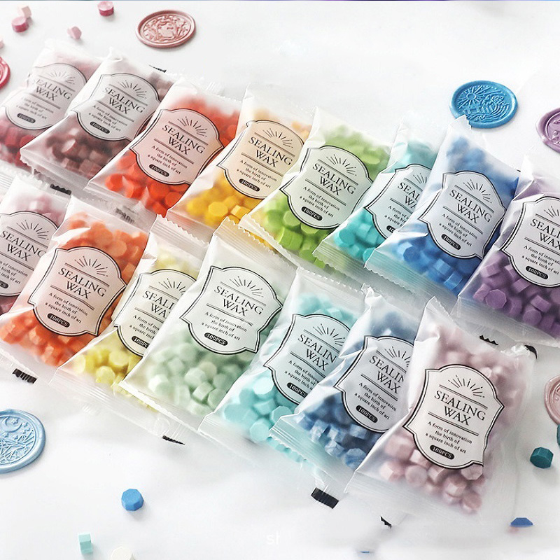 Wax Seal Stamp Kit - 100 stuks zegellak kralen, zegellak voor