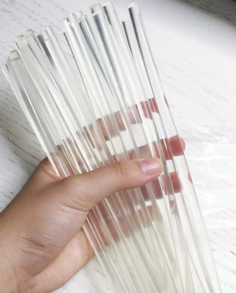 Wax Seal Stamp Kit - 10 stks Crystal Clear Lakzegel Sticks