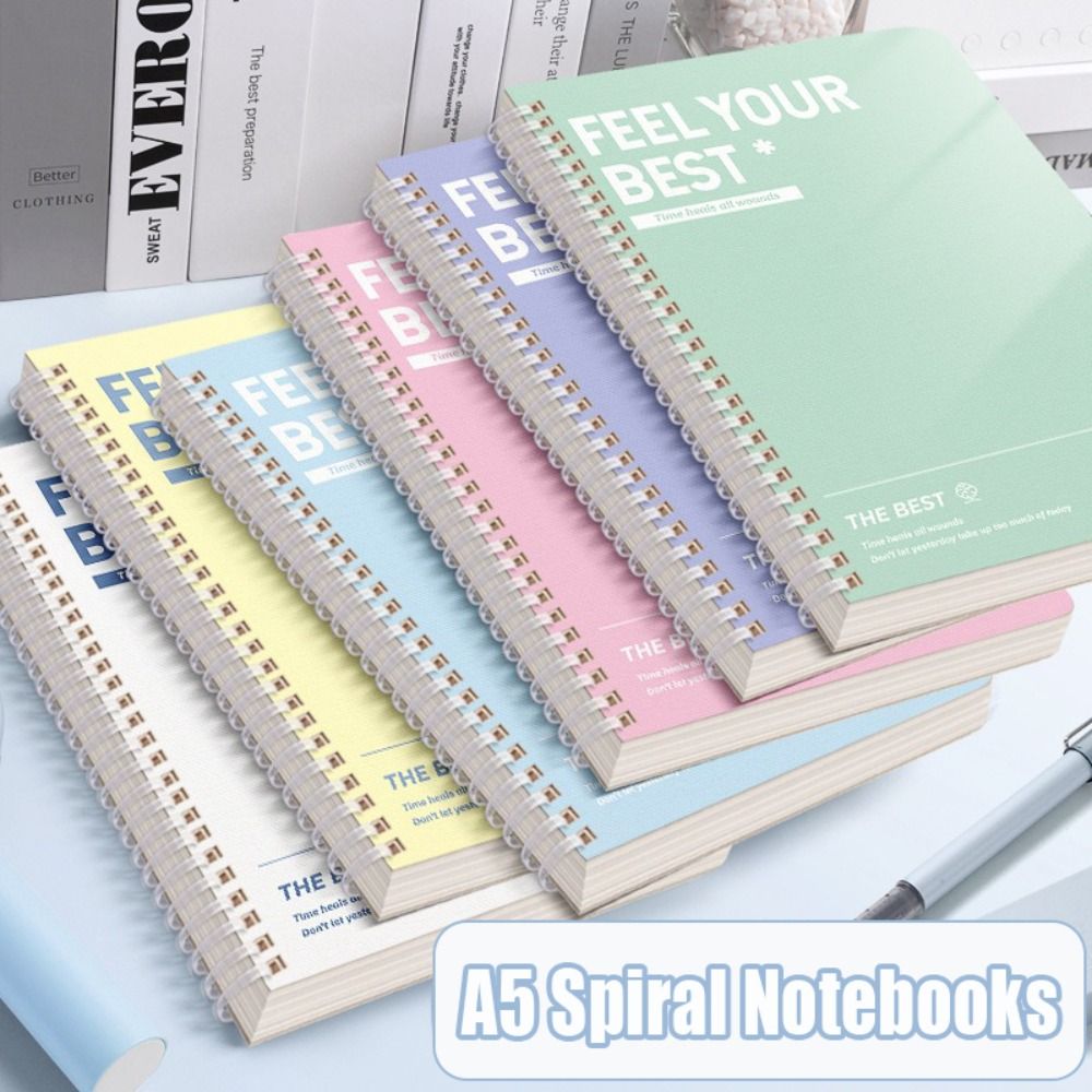 Graph Paper Pad - 60 Vellen/Boek Hoge Kwaliteit A5 Spiraal