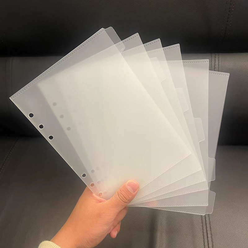 Portfolio Folder Zip - A5 6 Stuks Bindmiddel Zakken Bindmiddel