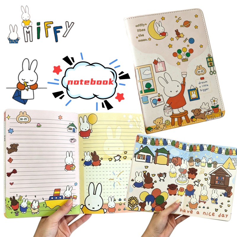 Stationery Supplier - Nieuwe B6 Miffy Leuke Notebook Geïllustreerde