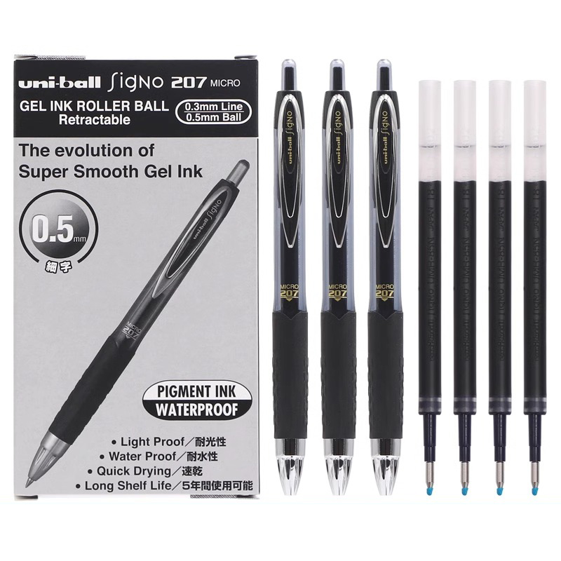 Pentel Pen Energel - uni-ball 61256 Signo Gel 207 Rollerball