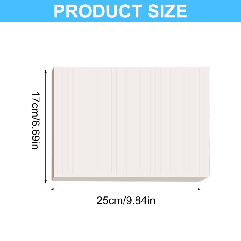Graph Paper Pad - 3 stuks grafiekpapier kladpapier schrijfblok rasterpapier