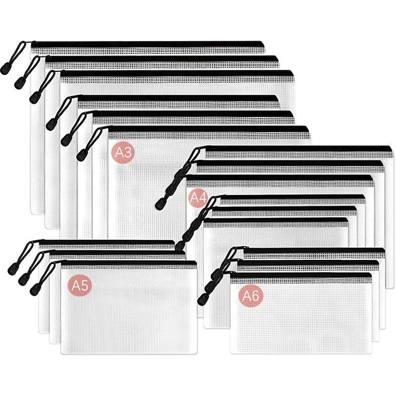 Mesh Rits Opbergtas Documenten - Portfolio Folder Zip recensie en prijs