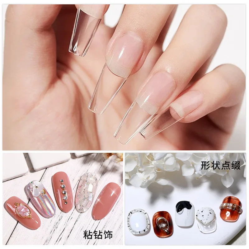 3 stks/set Solid Nail Tips Gel - Glue Stick Pack recensie en prijs