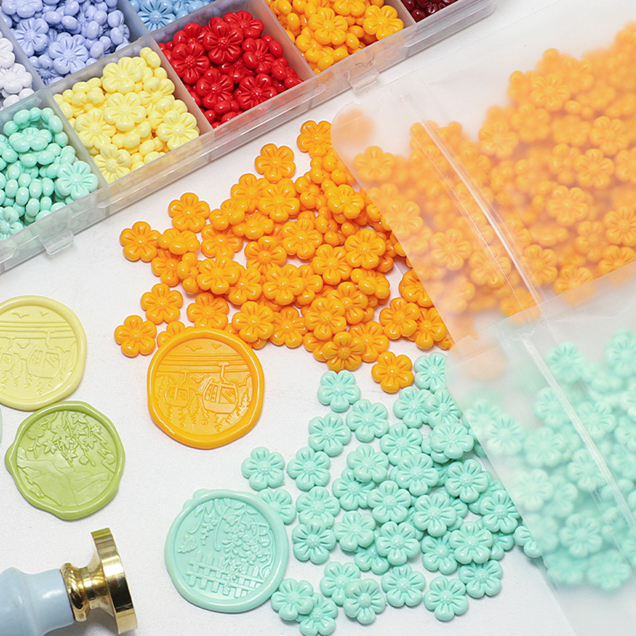 150 stks/zak Bloemvormige Zege - Wax Seal Stamp Kit recensie en prijs
