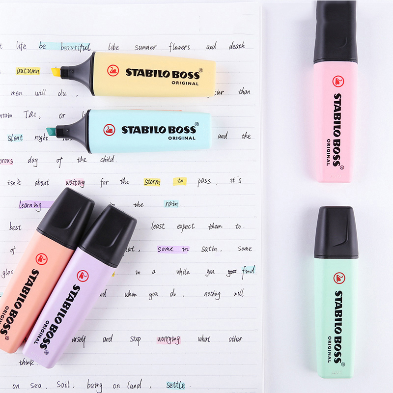 Stabilo Boss Originele Pastel  - Stabilo Marker Boss recensie en prijs