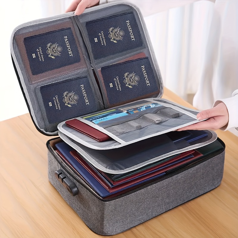 Afsluitbare bestandsopbergtas, - Portfolio Folder Zip recensie en prijs