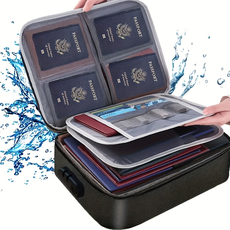 Afsluitbare bestandsopbergtas, - Portfolio Folder Zip recensie en prijs