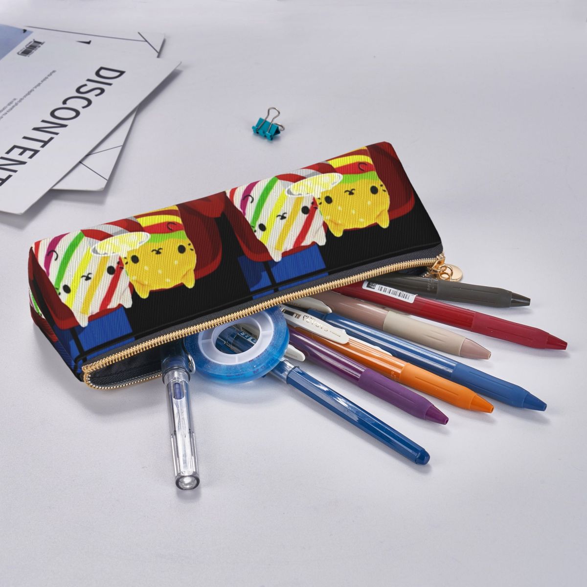 Cats Vs Pickles Etui voor jong - Office Supply Vs Stationery recensie en prijs