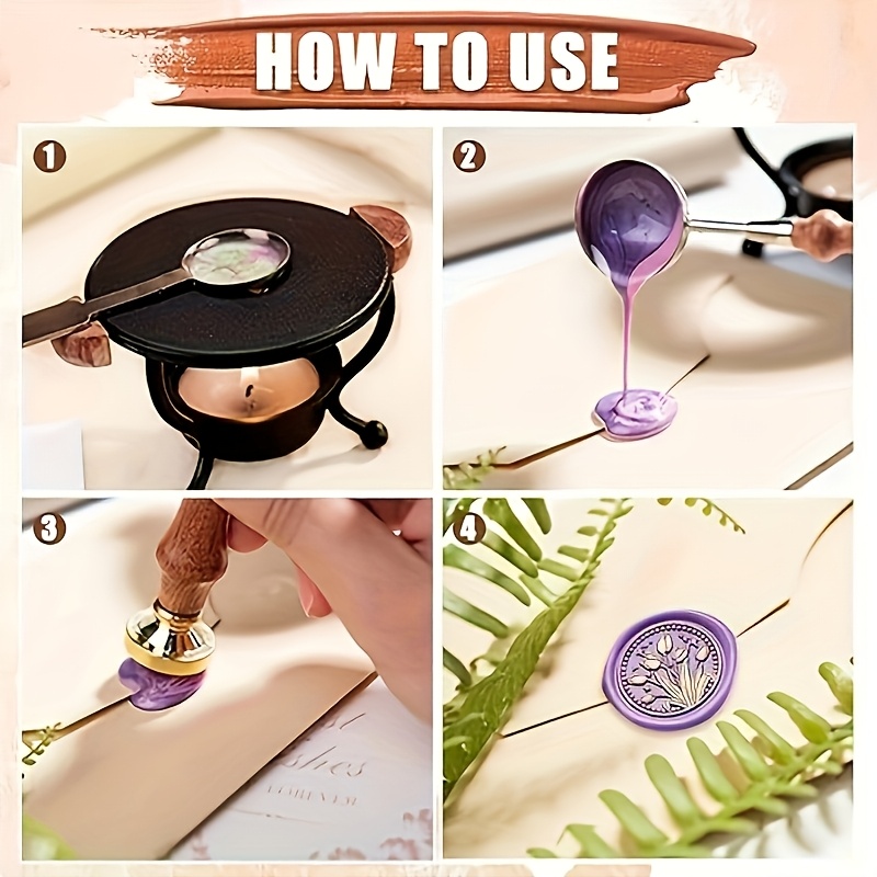 21-delige waszegelset met dive - Wax Seal Stamp Kit recensie en prijs