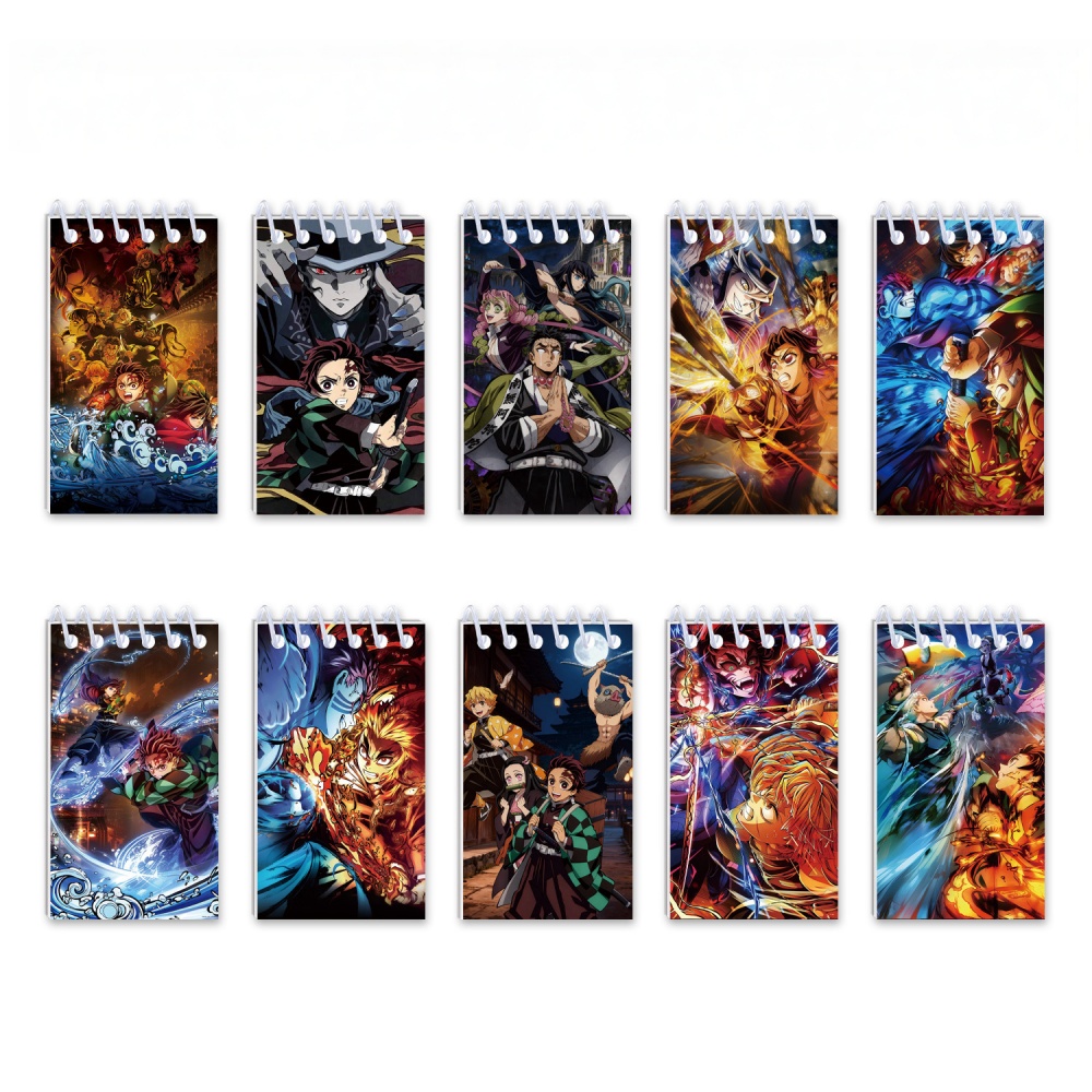 10 stuks Demon Slayer notitieb - Office Stationery And Supply recensie en prijs
