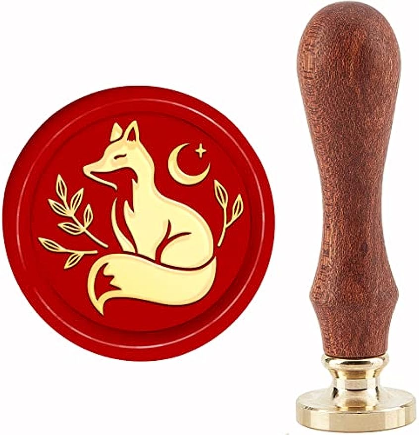 1 Stuk Fox Moon Lakzegel Zegel - Wax Seal Stamp Kit recensie en prijs