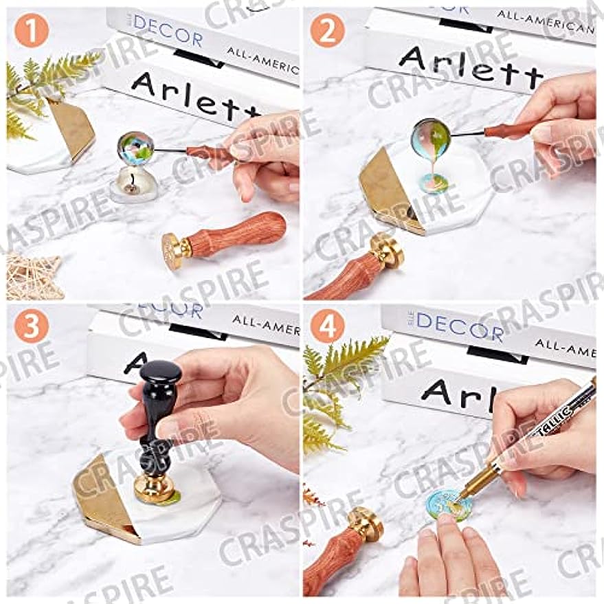 1 Stuk Fox Moon Lakzegel Zegel - Wax Seal Stamp Kit recensie en prijs