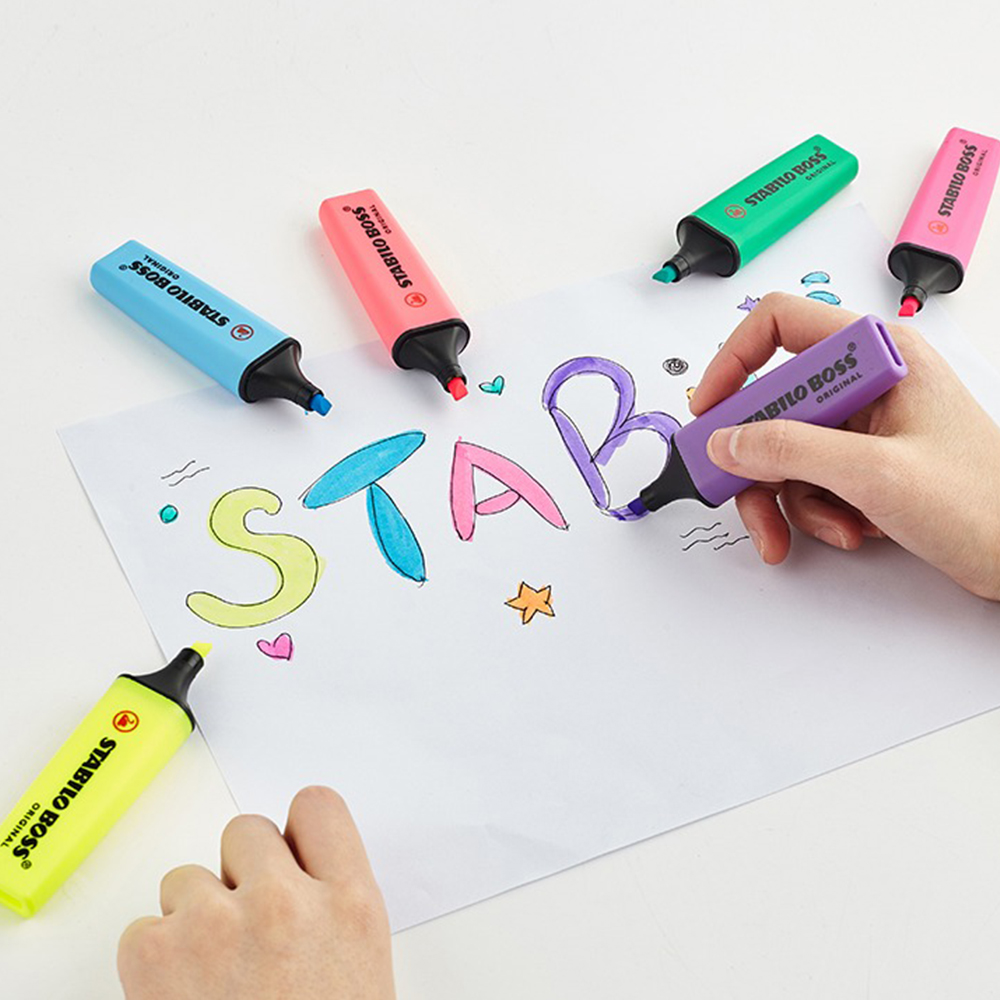 1 stks Duitse Stabilo Markeers - Stabilo Marker Boss recensie en prijs