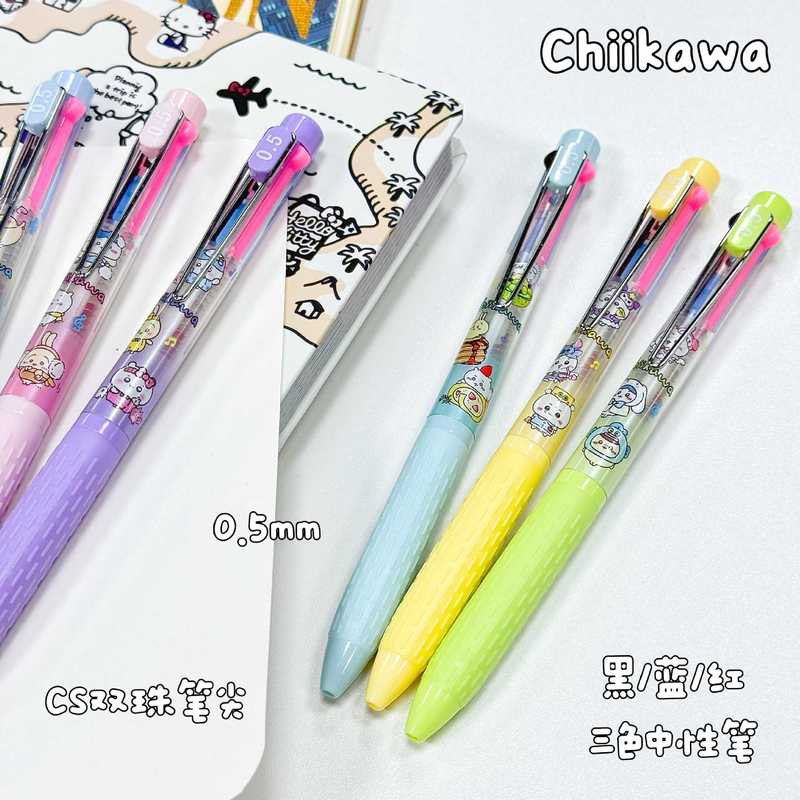 6-36pcs Chiikawa Pen 3 Kleuren - Stationery Supplier recensie en prijs