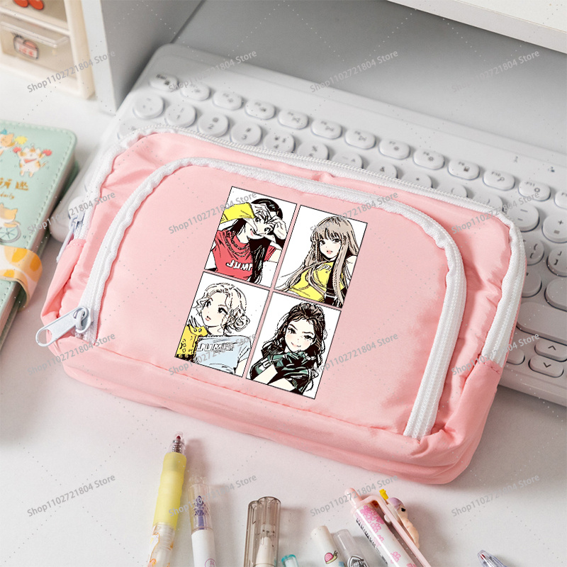 BlackPink canvas etui met grot - Stationery Supplier recensie en prijs