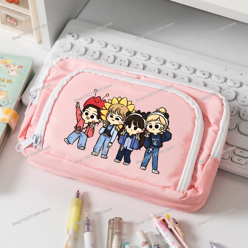 BlackPink canvas etui met grot - Stationery Supplier recensie en prijs