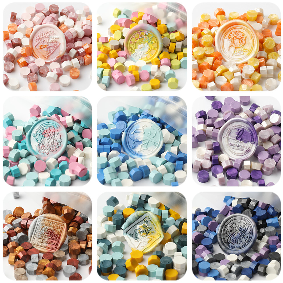 200 stks/zak Octagon Gemengde  - Wax Seal Stamp Kit recensie en prijs