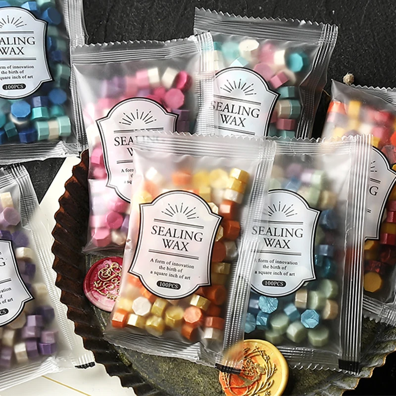200 stks/zak Octagon Gemengde  - Wax Seal Stamp Kit recensie en prijs