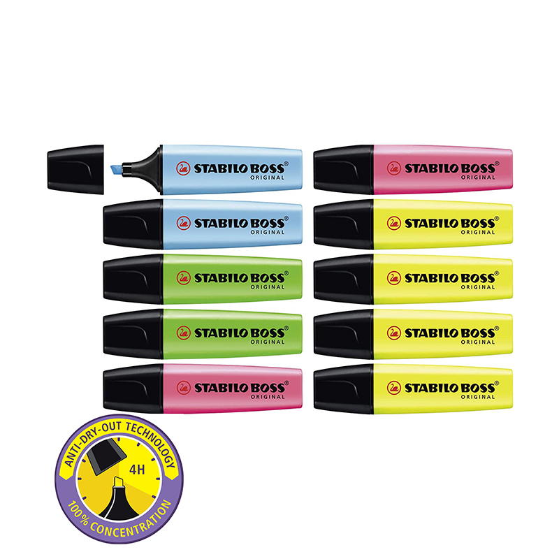 STABILO Highlighter BOSS ORIGI - Stabilo Marker Boss recensie en prijs