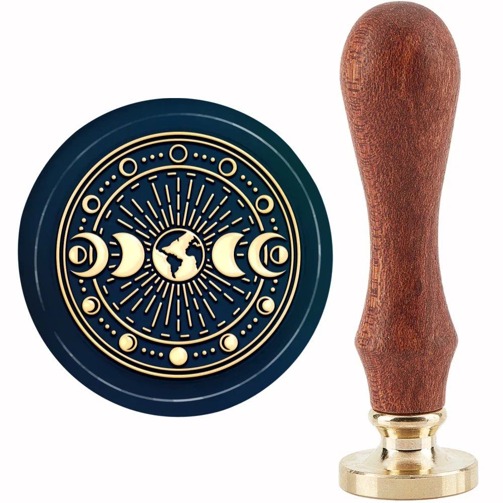 1Pc Maan Fase Wax Seal Stamp A - Wax Seal Stamp Kit recensie en prijs