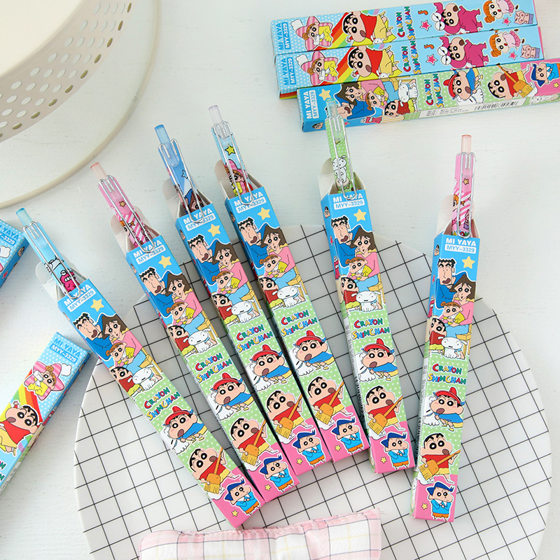 6 Stuks Cartoon Crayon Shin-Ch - Office Stationery And Supply recensie en prijs