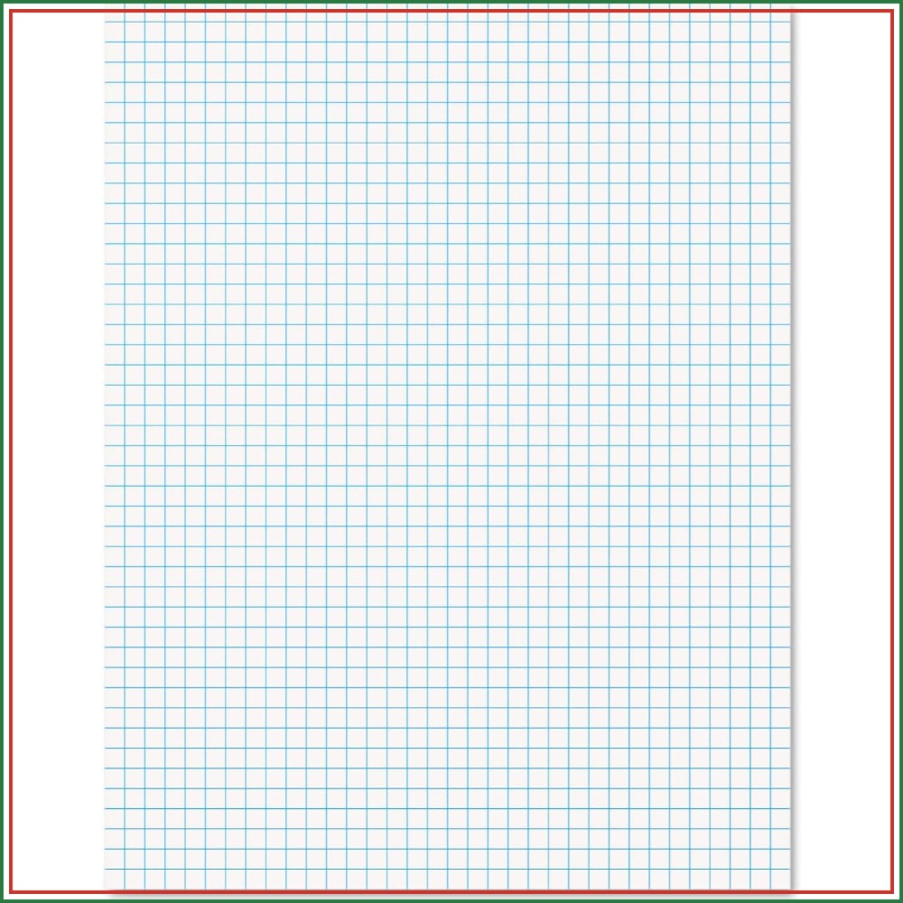 Quad Ruled Graph Paper Pad 8,5 - Graph Paper Pad recensie en prijs