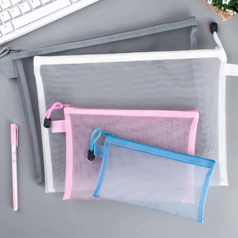 1 stks A4/A5/A6 Mesh Rits Zakj - Portfolio Folder Zip recensie en prijs