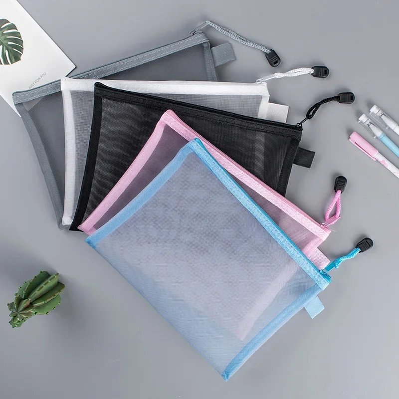 1 stks A4/A5/A6 Mesh Rits Zakj - Portfolio Folder Zip recensie en prijs