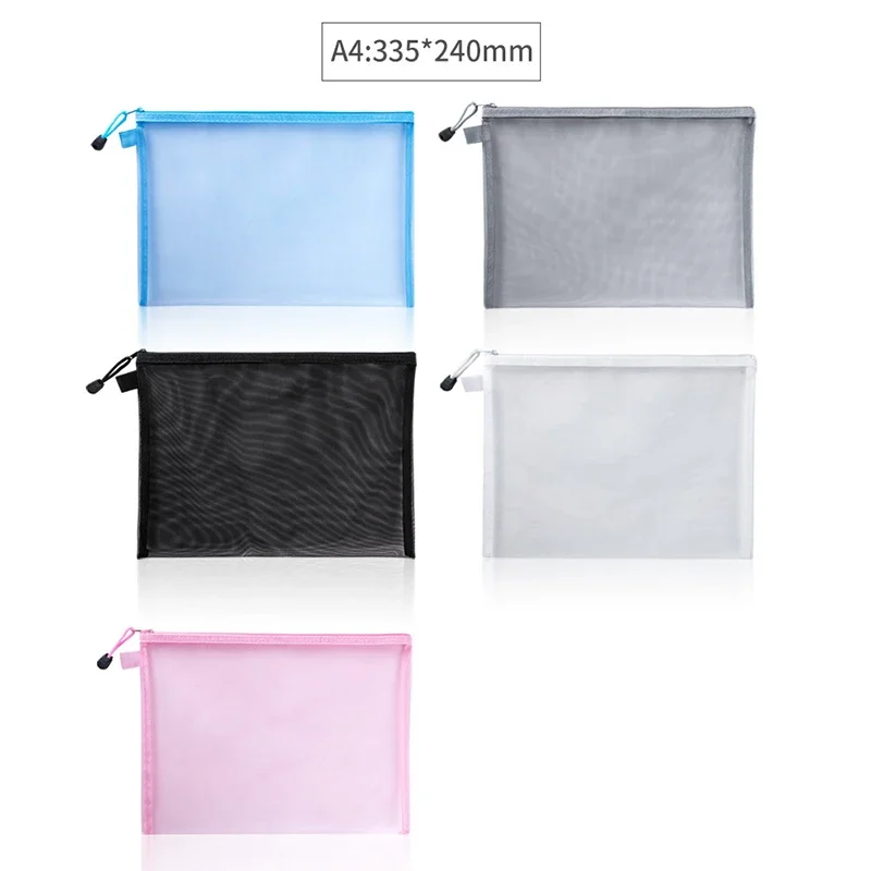 1 stks A4/A5/A6 Mesh Rits Zakj - Portfolio Folder Zip recensie en prijs