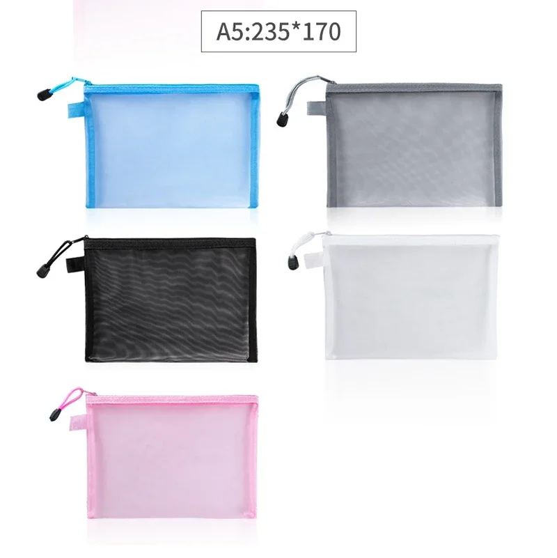 1 stks A4/A5/A6 Mesh Rits Zakj - Portfolio Folder Zip recensie en prijs