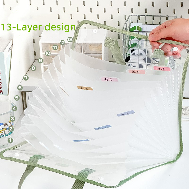 13-laags A4 bestandsmap opberg - Office Stationery And Supply recensie en prijs