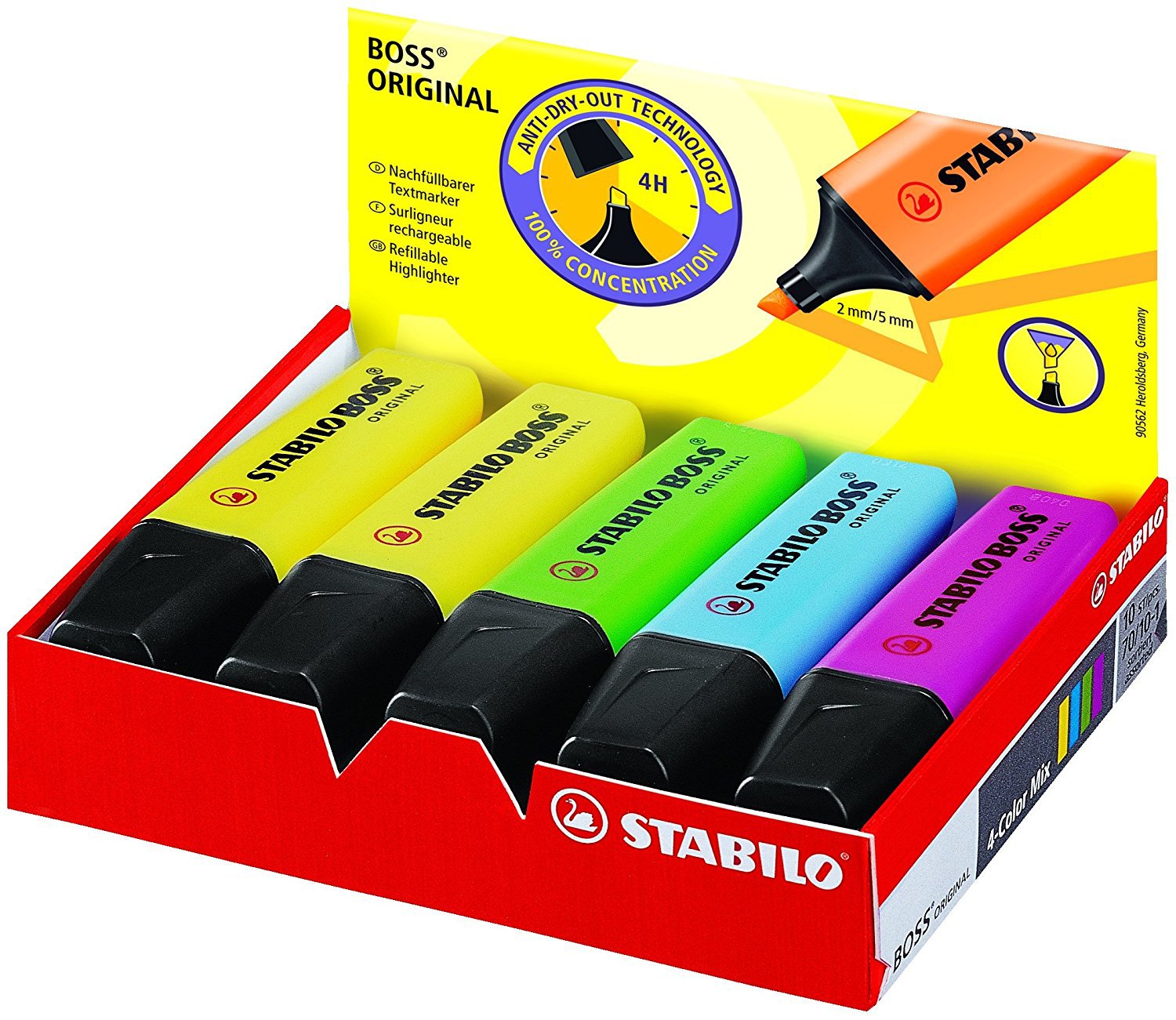 Tekst Marker-Stabilo Boss Orig - Stabilo Marker Boss recensie en prijs