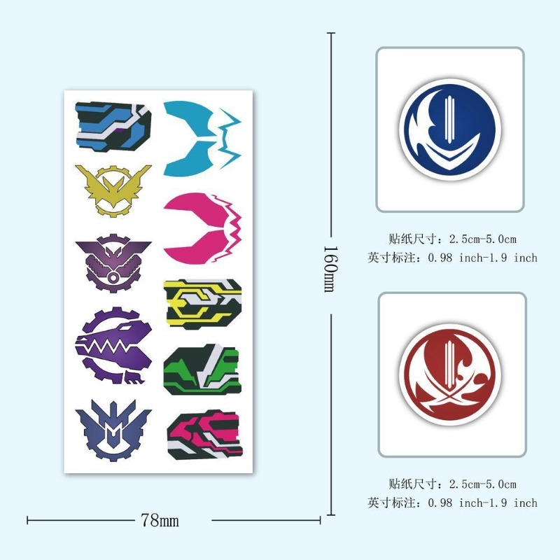 60 vellen Kamen Rider logo-sti - Memo Pad Sticky recensie en prijs